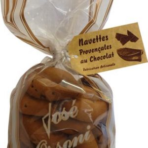 Navettes provençales au chocolat sachet 300g