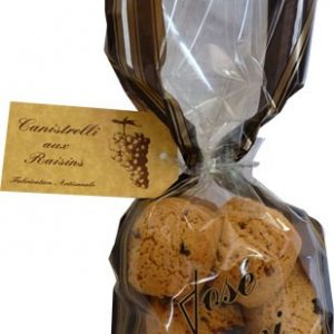 Canistrelli aux raisins sachet 350g