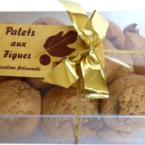 Palets aux figues boîte cristal 350g