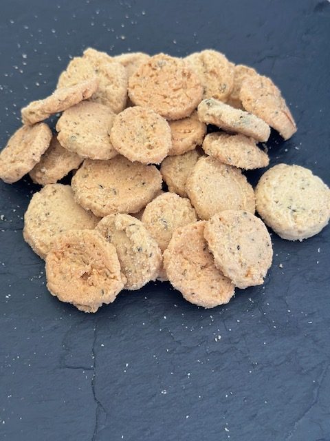 Biscuits salés basilic romarin