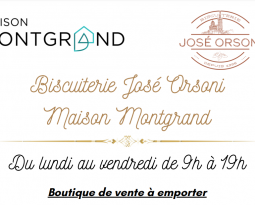 La Biscuiterie Orsoni est aux Jardins Montgrand